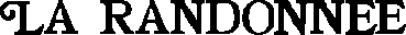 La RANDONNEE uEhlv